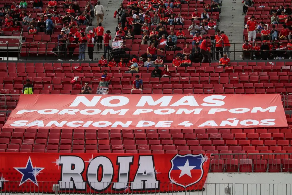 La ANFP advirtió con la selección chilena sobre esa canción. Foto: Jonnathan Oyarzun/Photosport