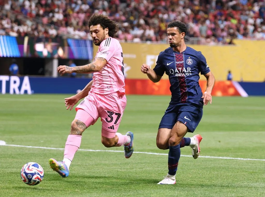 Maximiliano Falcón habló tras la eliminación de Inter Miami: cayeron por 4-0 frente al PSG | Getty Images