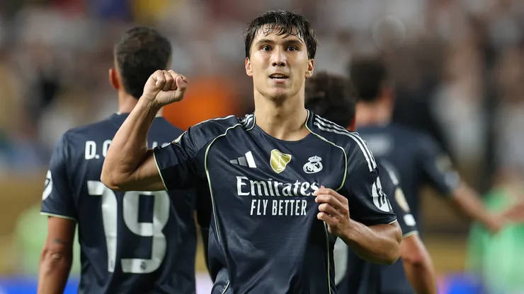 Gonzalo García, el delantero centro que eligió Xabi Alonso para su Real Madrid.