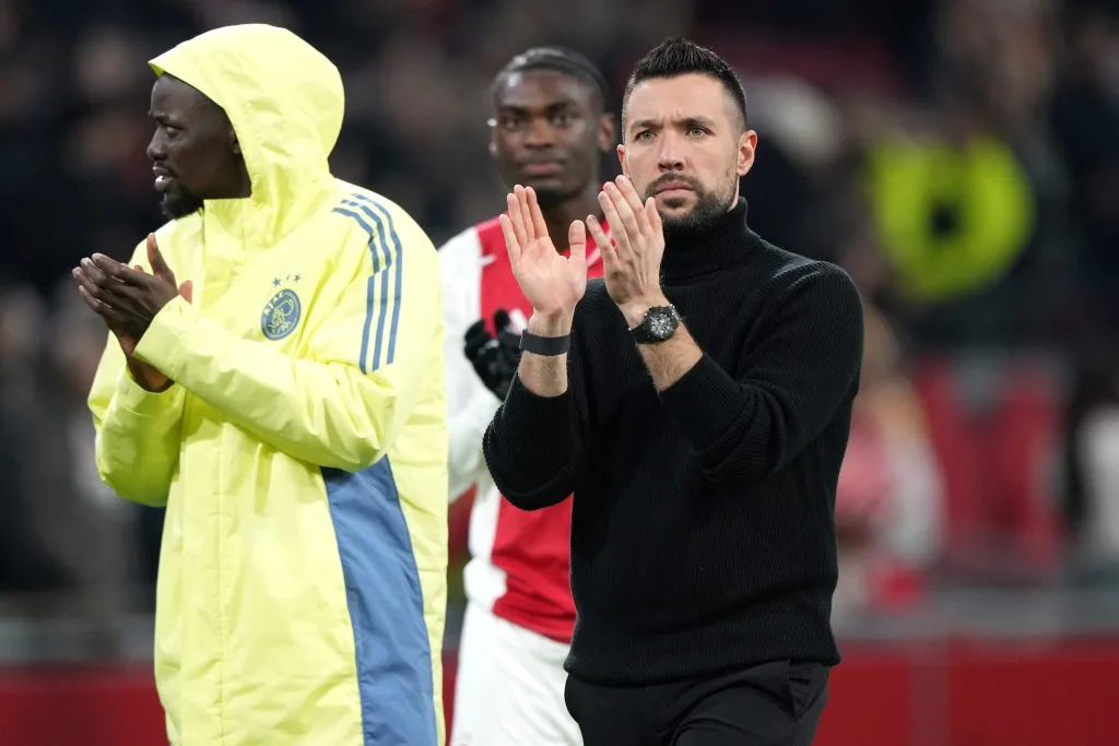 Francesco Farioli sufrió una gran decepción en Países Bajos. (Alex Bierens de Haan/Getty Images).