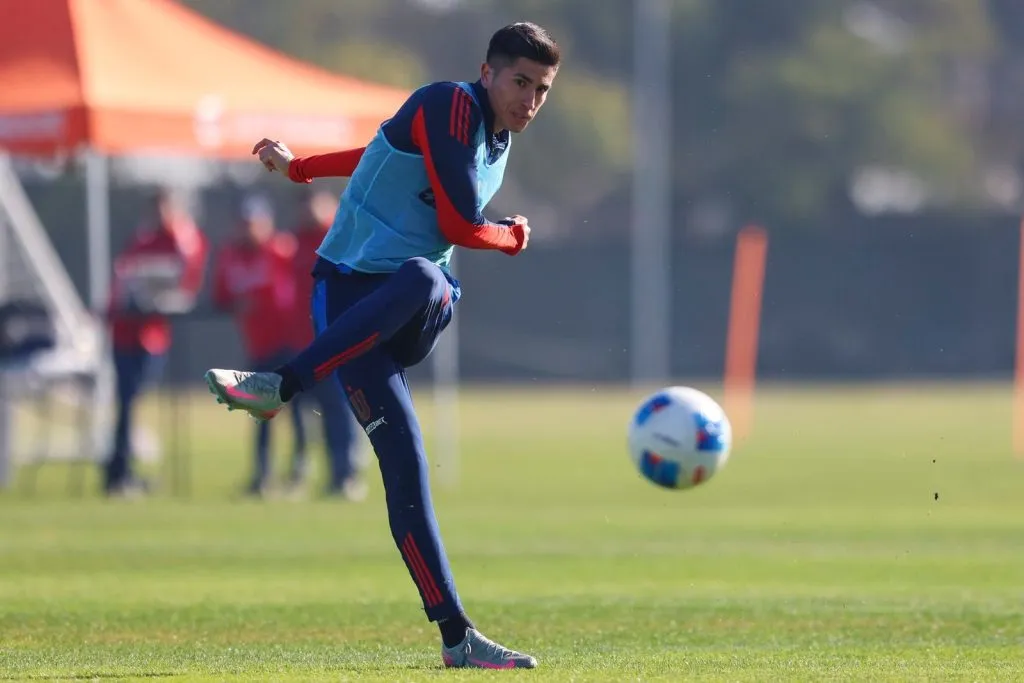 Los jugadores de U de Chile tendrán doble jornada lunes y martes en el CDA. Foto: U de Chile.