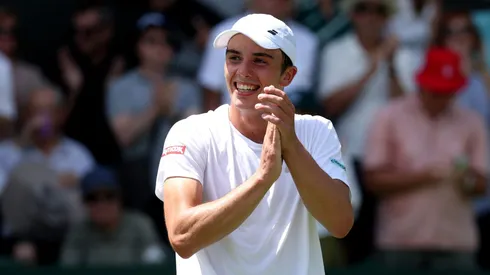 Oliver Tarvet en Wimbledon.