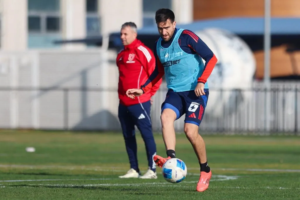 U de Chile volvió a los entrenamientos con Gustavo Álvarez a la cabeza. Foto: U de Chile.