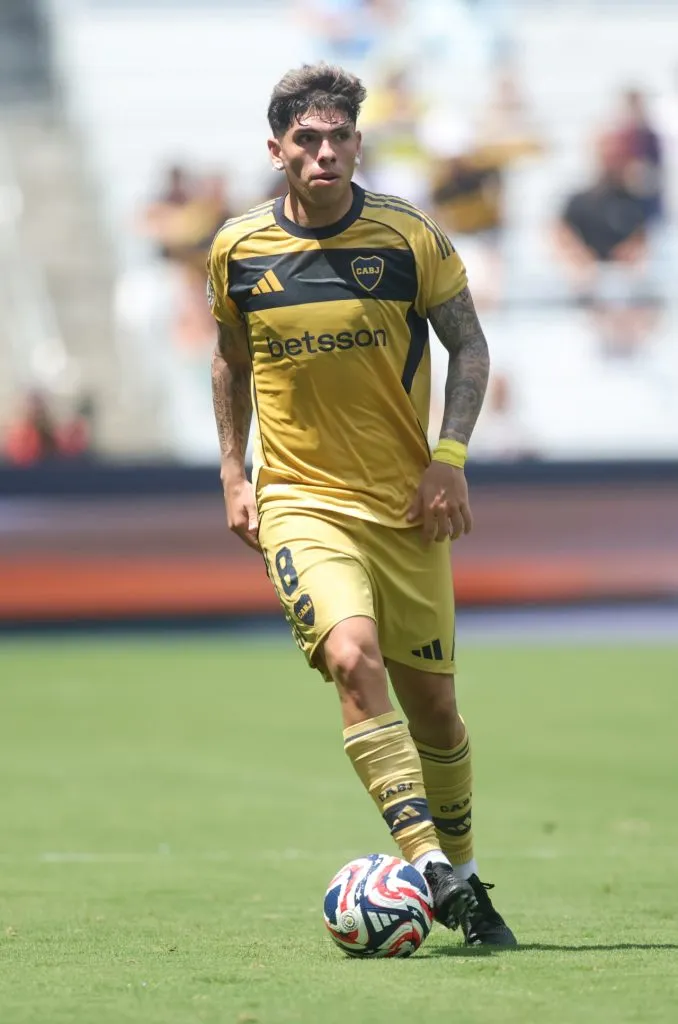 Carlos Palacios será un fijo para el técnico Miguel Ángel Russo en Boca Juniors (Getty Images)