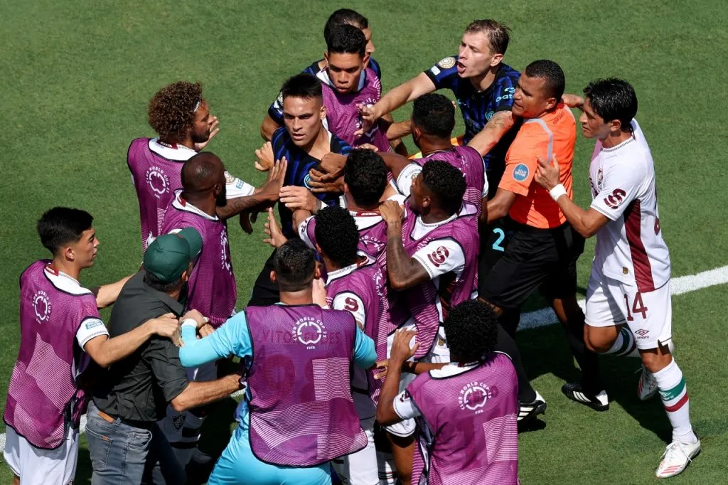 Lautaro Martínez provoca pelea dentro del Inter de Milán (Getty Images)