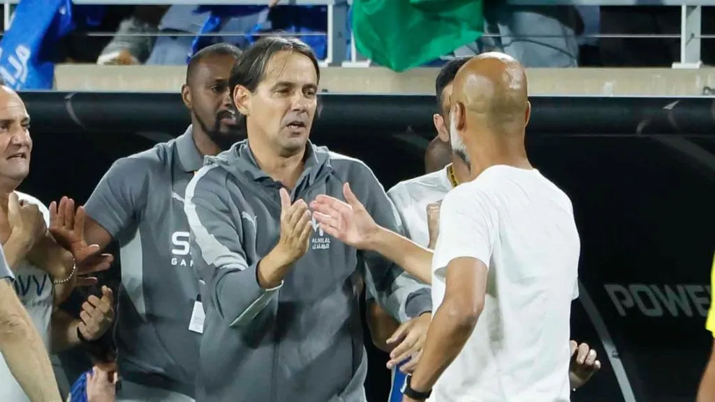 Inzaghi mandó para la casa a Guardiola y el Manchester City con el Al Hilal.