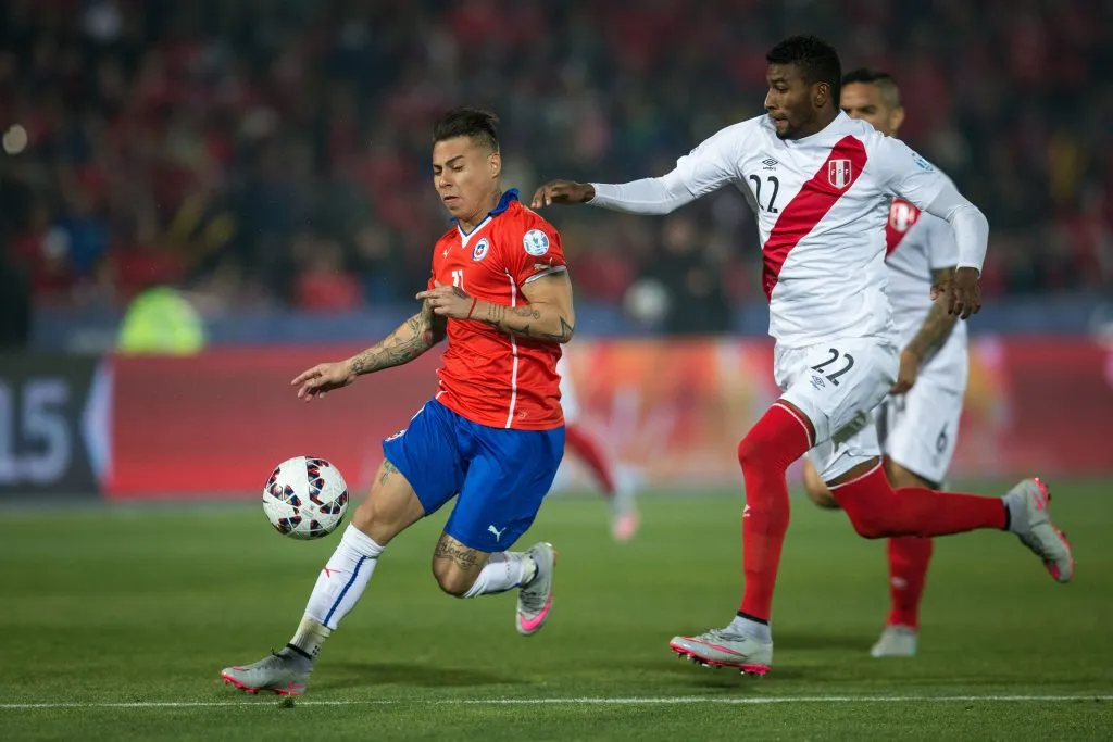 Ascues defendió la camiseta de la selección de Perú