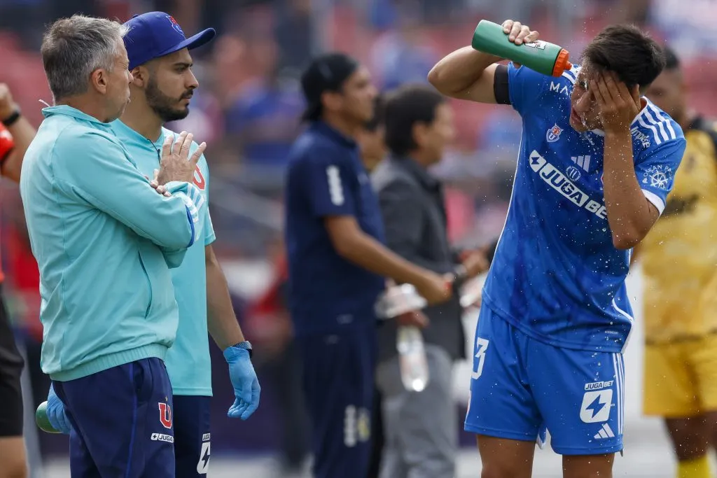 David Retamal suma ocho partidos por Universidad de Chile. (Andres Pina/Photosport).