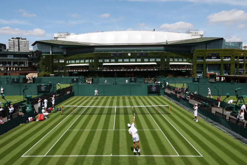 Las canchas de Wimbledon son criticadas. (Photo by Clive Brunskill/Getty Images)
