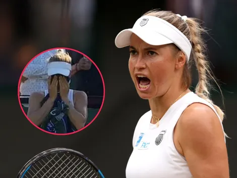 Tenista llora y se niega a jugar en Wimbledon por miedo a un fan