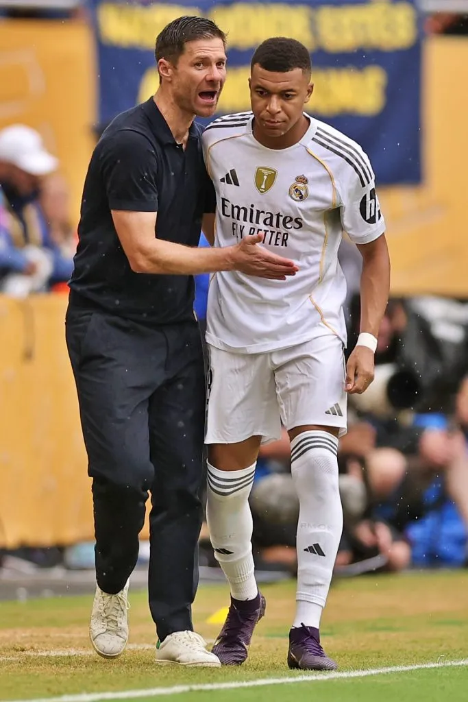 Xabi Alonso, DT de Real Madrid, hizo debutar a Kylian Mbappé en Mundial de Clubes (Getty Images)