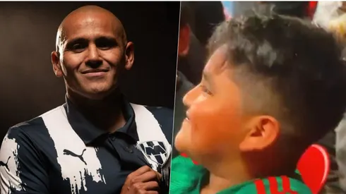 El Mundial de Clubes entregó una gran coincidencia: un niño igual al Chupete Suazo