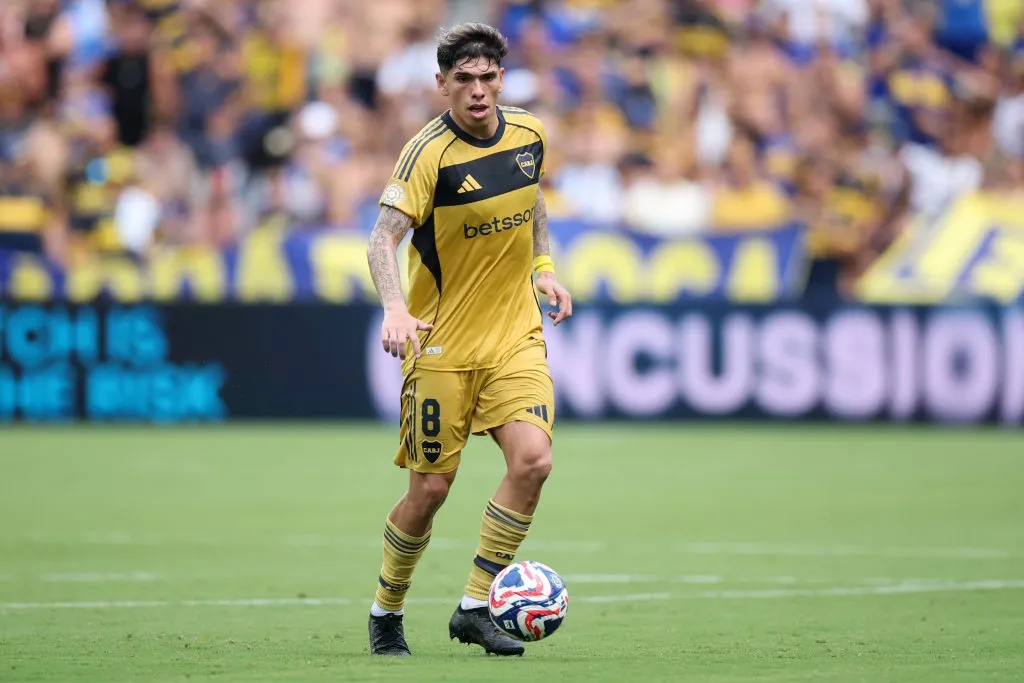 Carlos Palacios apenas lleva tres goles y tres asistencias en su primer semestre en Boca Juniors. | Foto: Photosport.