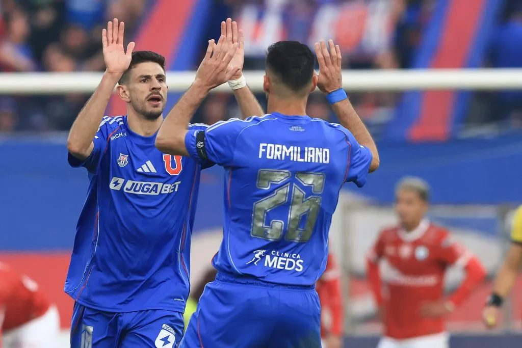 Lucas Di Yorio sumó su séptimo gol en U de Chile en el último duelo ante Iquique. Foto: Felipe Zanca/Photosport
