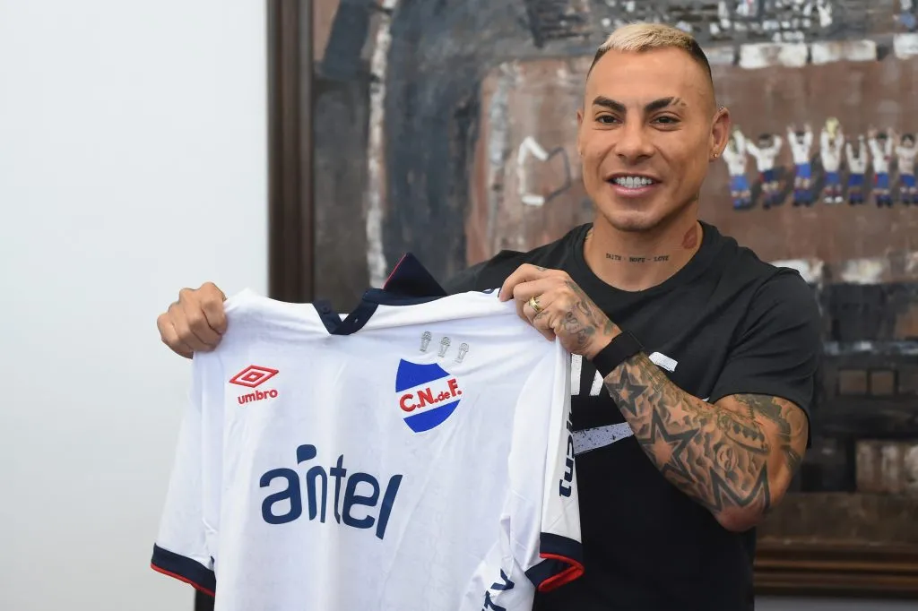 Eduardo Vargas fichó a comienzo del 2025 por Nacional de Uruguay.