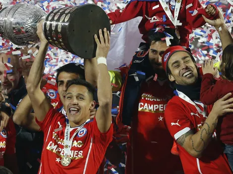 La camiseta conmemorativa de Chile campeón de América