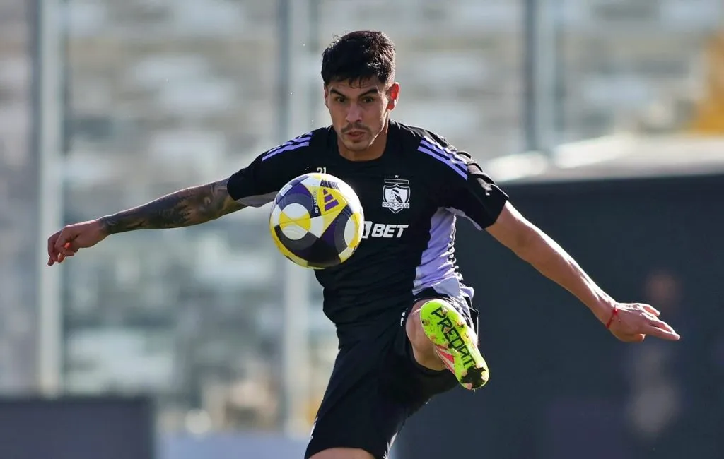 Erick Wiemberg volvió a jugar por Colo Colo después de bastante tiempo. | Foto: Colo Colo.