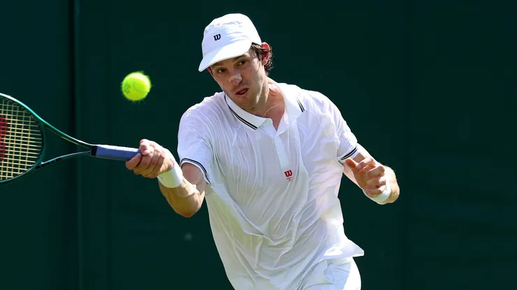 Nicolás Jarry en Wimbledon