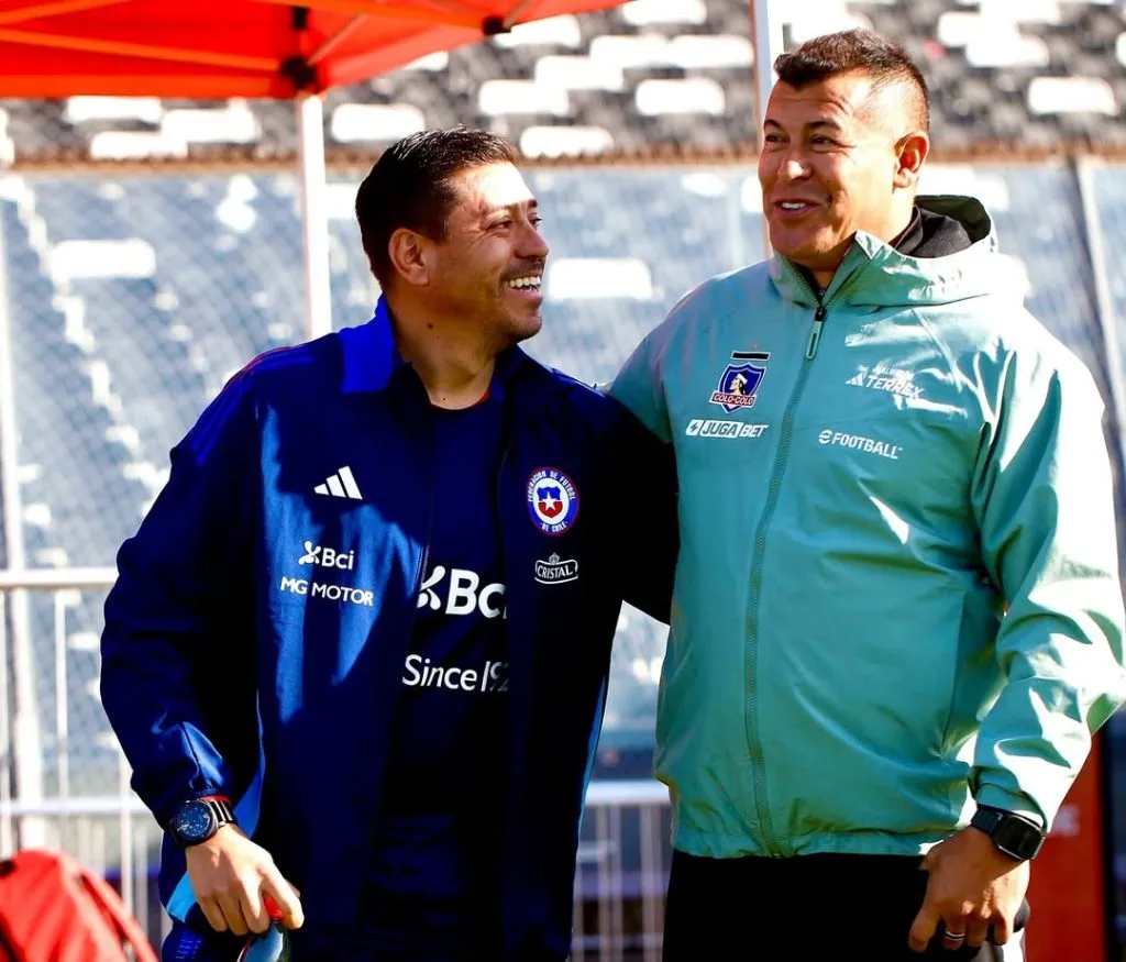 Nicolás Córdova y Jorge Almirón, protagonistas de la polémica (Comunicaciones FFCH)