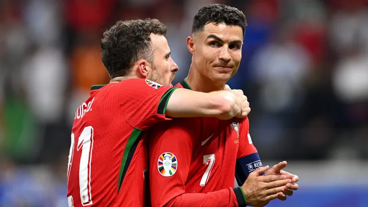 Cristiano Ronaldo y su triste despedida a Diogo Jota.