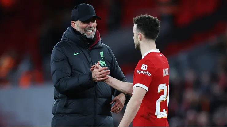 Klopp dirigió a Diogo Jota en Liverpool