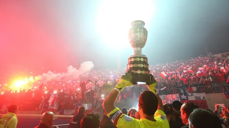 La misma Copa América que levantó Claudio Bravo.