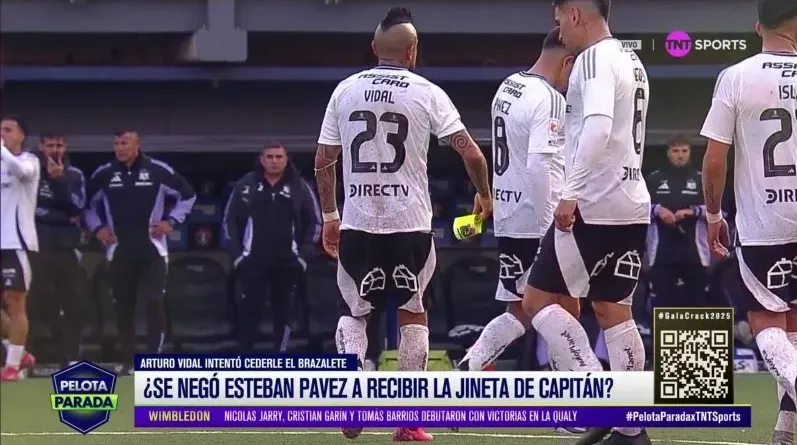 El momento en que Esteban Pavez rechazó la cinta de capitán de Arturo Vidal