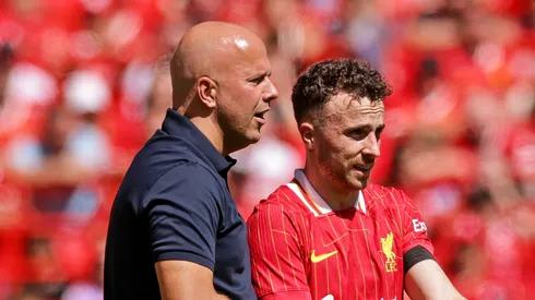 Slot tuvo a Jota como dirigido en Liverpool por una temporada.