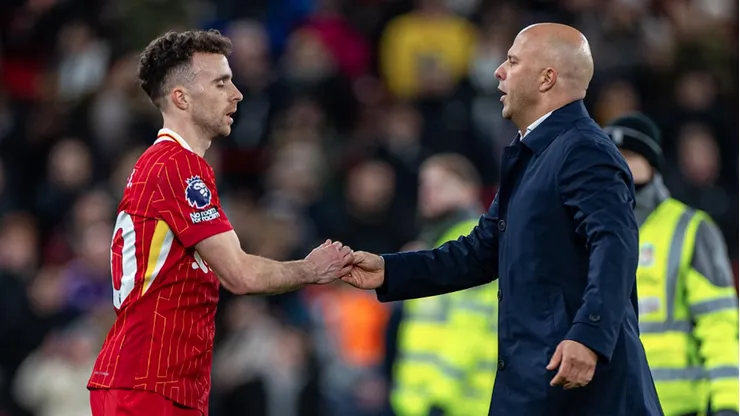 Diogo Jota fue homenajeado por Liverpool