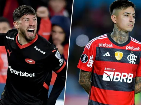 Esto cobran Loyola en Independiente y Pulgar en Flamengo