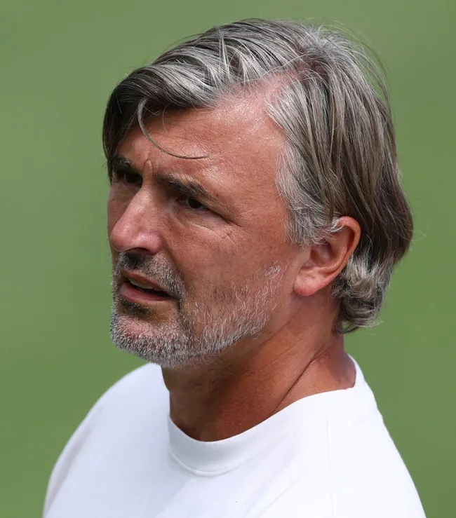 Goran Ivanisevic, entrenador de Stefanos Tsitsipas (Getty Images).