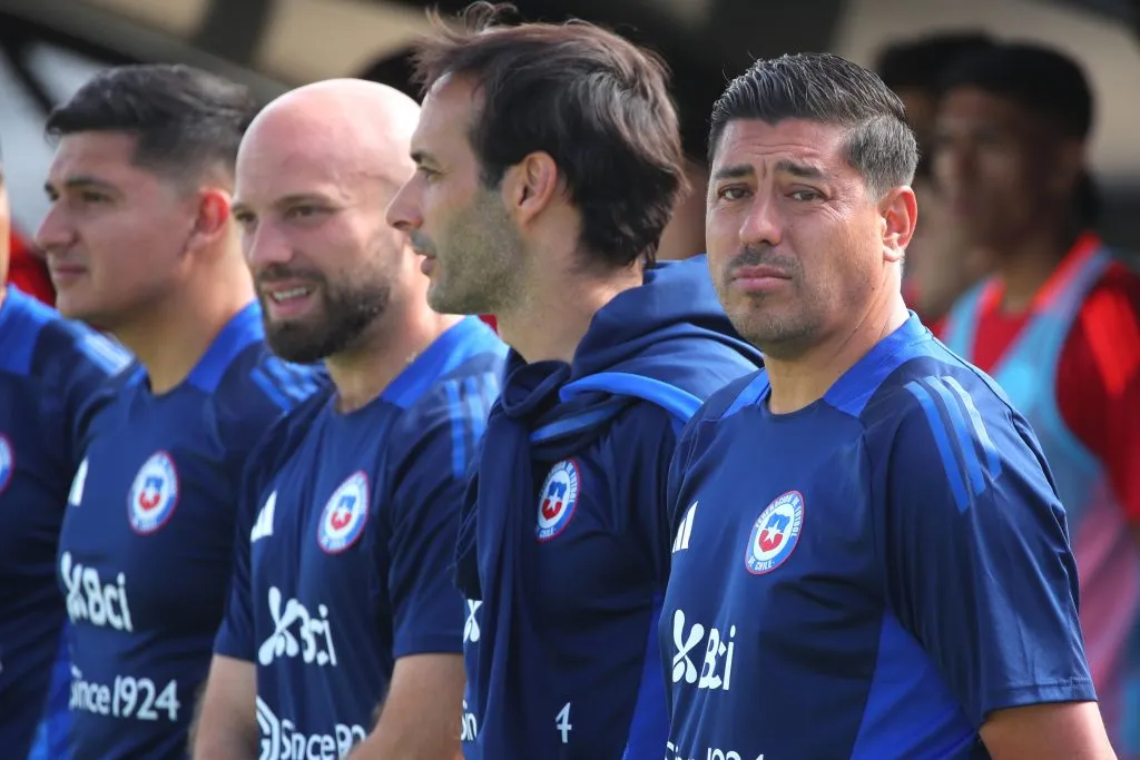 Nicolás Córdova otra vez es el interino de la Roja. Foto: Jonnathan Oyarzun/Photosport