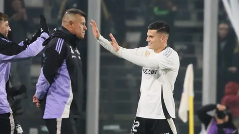 Almirón recalca que Cepeda seguirá en Colo Colo, al menos hasta el próximo clásico