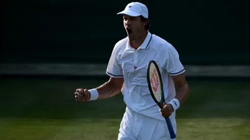 Nicolás Jarry sigue firme en Wimbledon.