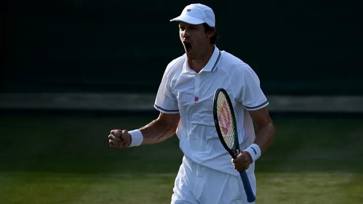 Nicolás Jarry sigue firme en Wimbledon.
