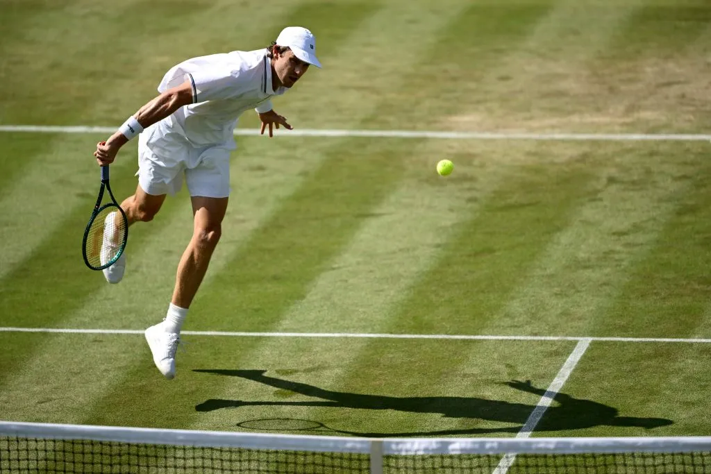 Nicolás Jarry sigue firme en Londres. (Photo by Hannah Peters/Getty Images)