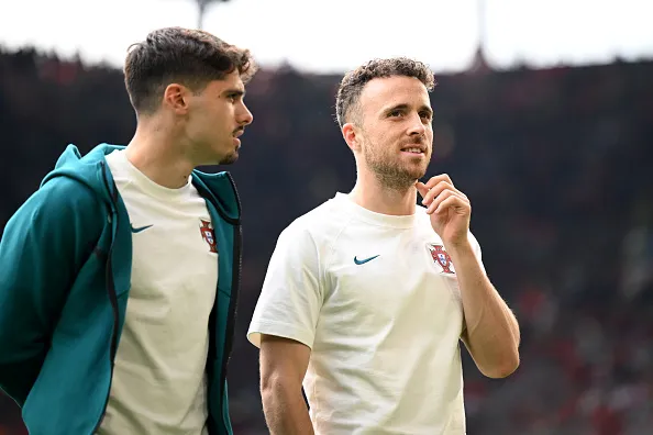 Pedro Neto fue compañero por varios años de Diogo Jota en la selección de Portugal. | Foto: Getty Images.