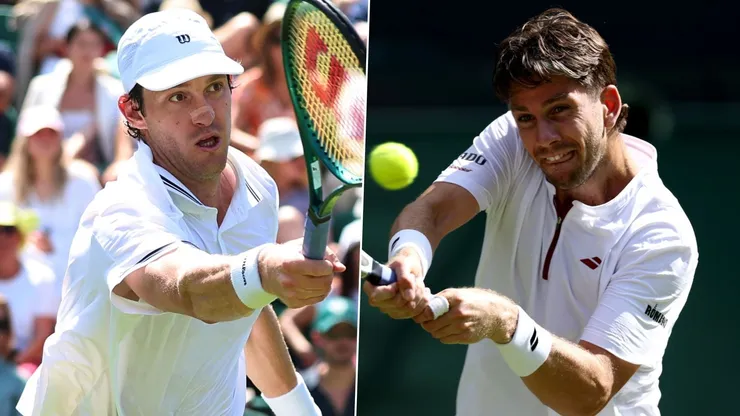 Nicolás Jarry y Cameron Norrie