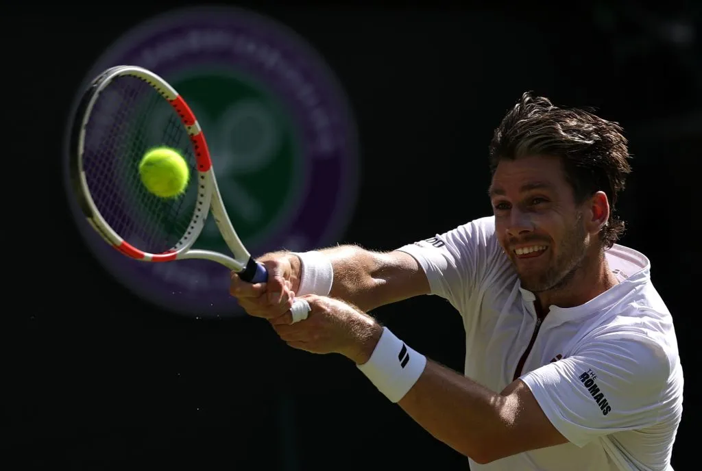 Cameron Norrie es el rival de Nicolás Jarry en Wimbledon (Photo by Julian Finney/Getty Images)