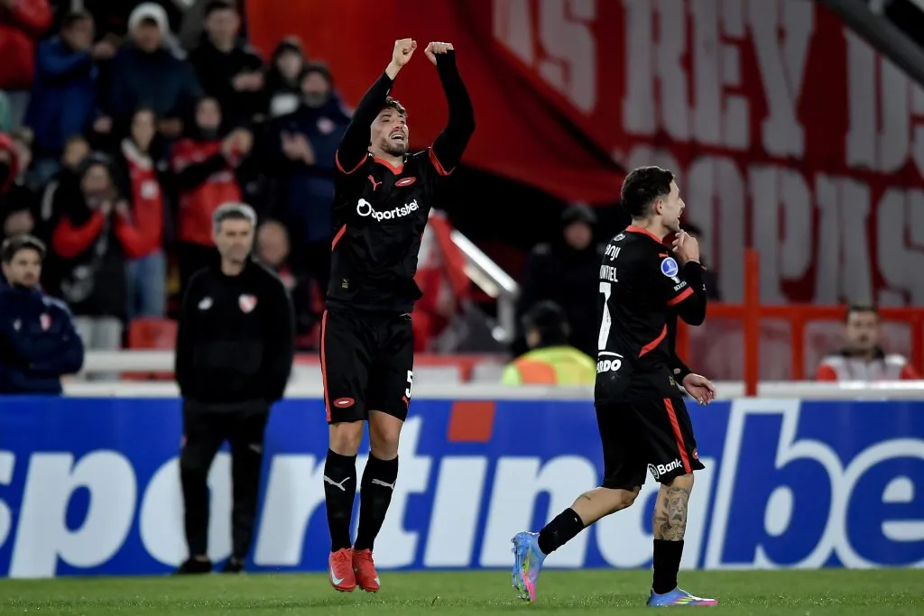 Felipe Loyola es una de las figuras de Independiente. (Photo by Marcelo Endelli/Getty Images)