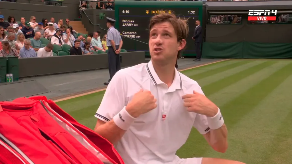 “¿Me tengo que aguantar porque lo hace siempre?”, alegó Nicolás Jarry | ESPN