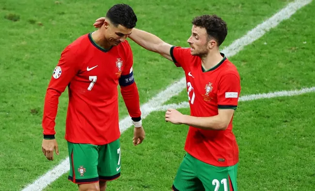 Cristiano Ronaldo no fue al funeral de Diogo Jota | Getty Images