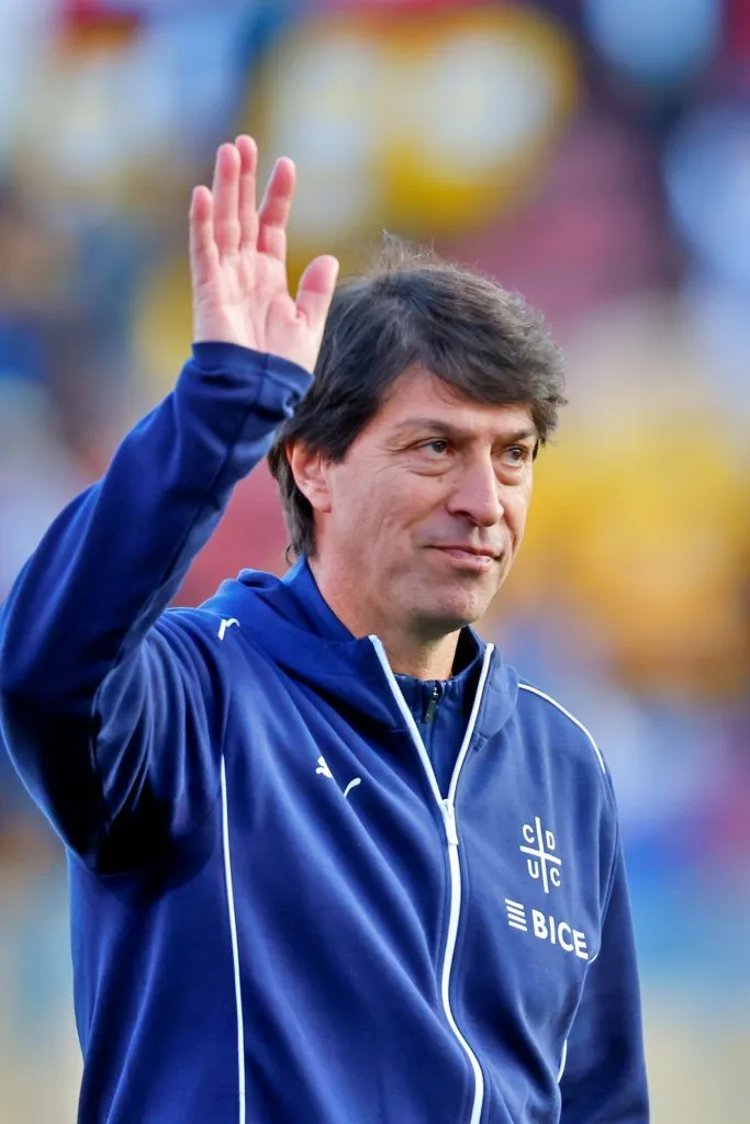 Daniel Garnero suma un triunfo y un empate en sus dos primeros juegos con la UC (Photosport)