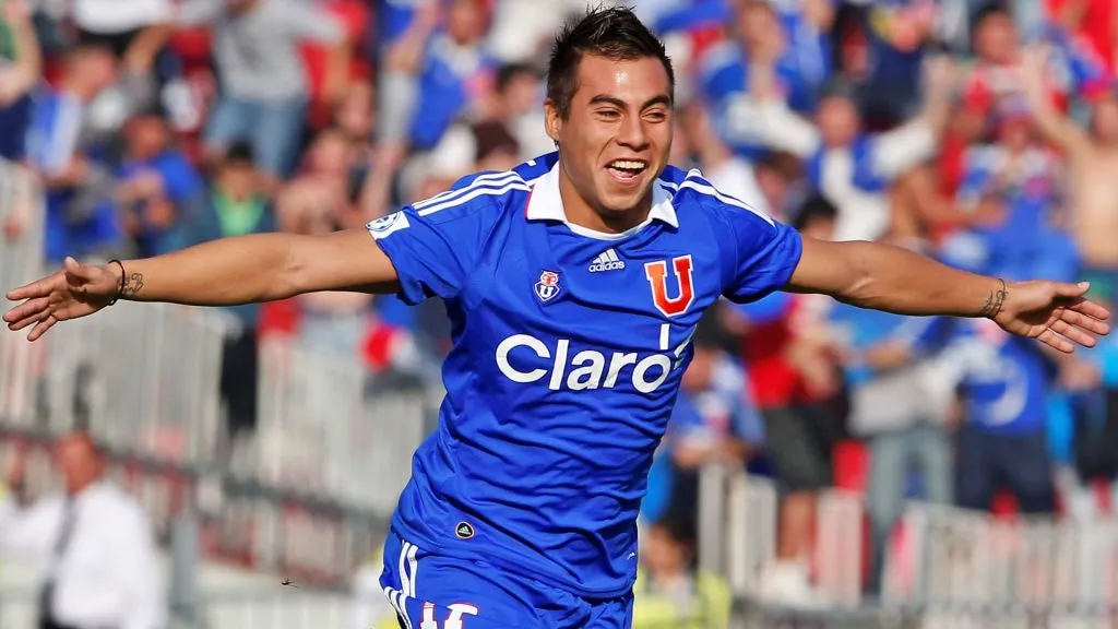 Eduardo Vargas muy cerca de regresar a Universidad de Chile. Foto: Photosport.
