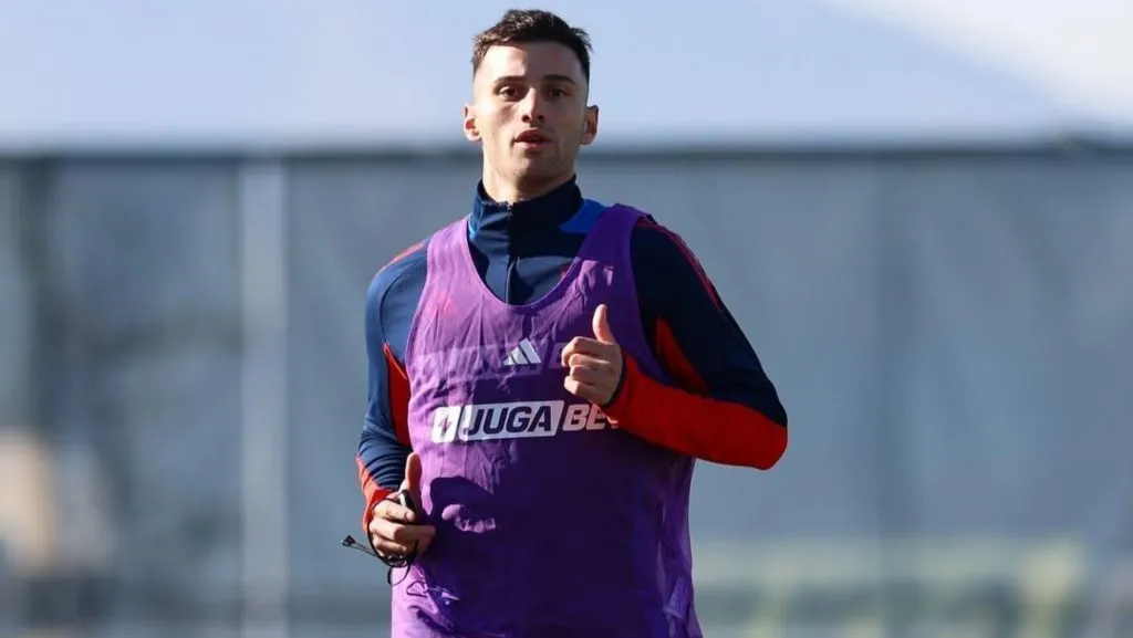 Felipe Salomoni fue inscrito para la  Sudamericana