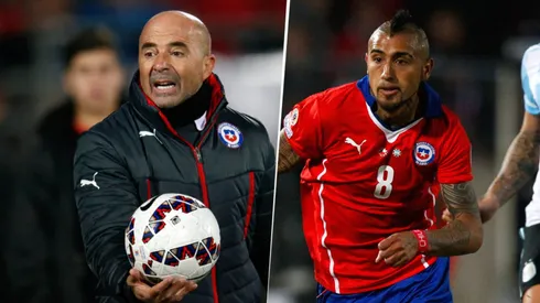 Revelan la curiosa reacción de Sampaoli tras el choque de Vidal