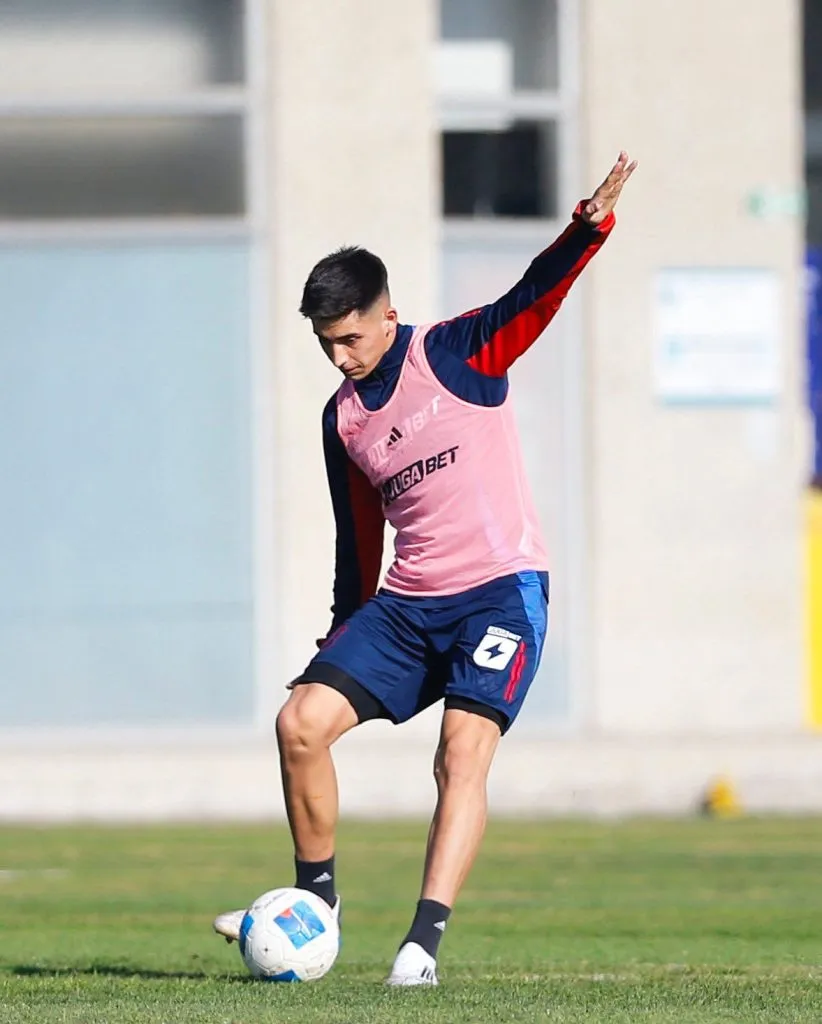 David Retamal volvió a Universidad de Chile y está a disposición de Gustavo Álvarez. Foto: U de Chile.