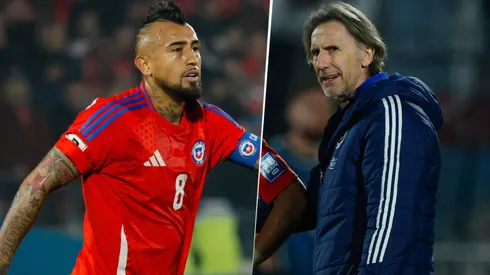 Vidal recibió los elogios de Gareca