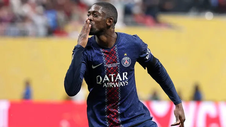 Ousmane Dembélé marcó el segundo gol de PSG ante Bayern Múnich, en los cuartos de final del Mundial de Clubes.