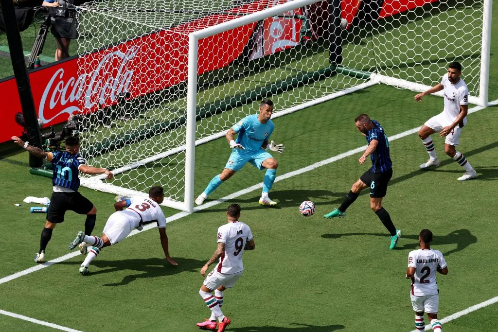 Fluminense dejó en el camino al Inter de Milán en los octavos de final